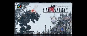 Final Fantasy VI cover art featuring a mechanical creature and fantasy-themed architecture